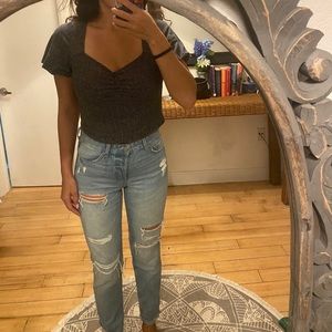 High-waist H&M jeans